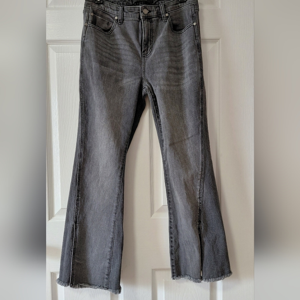 Liverpool Gray Flare Women's Jeans